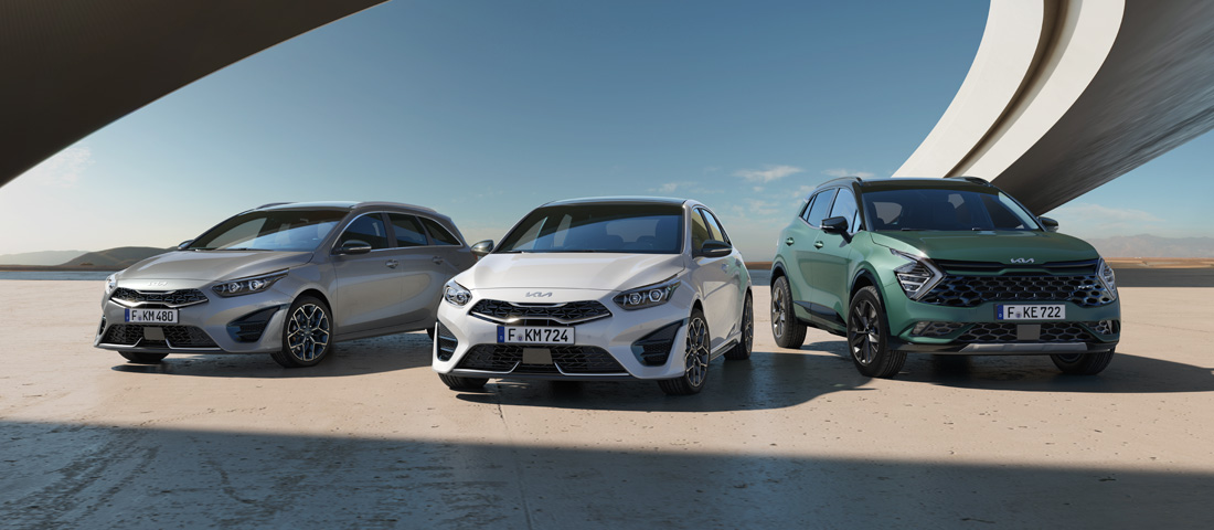 Kia Ceed, Ceed SW und Sportage